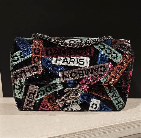 chanel sequin bag 2024